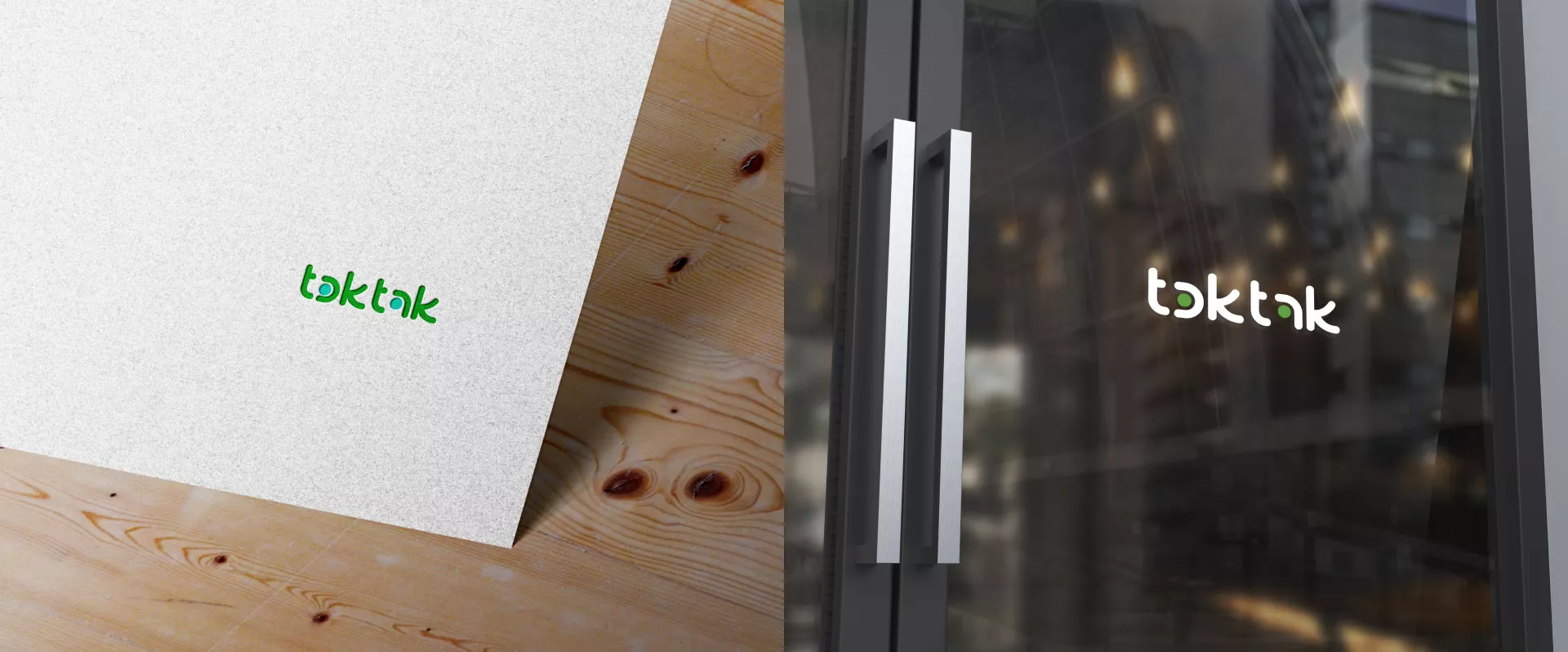 Разработка логотипа компании «Ток-Так» в Троицке