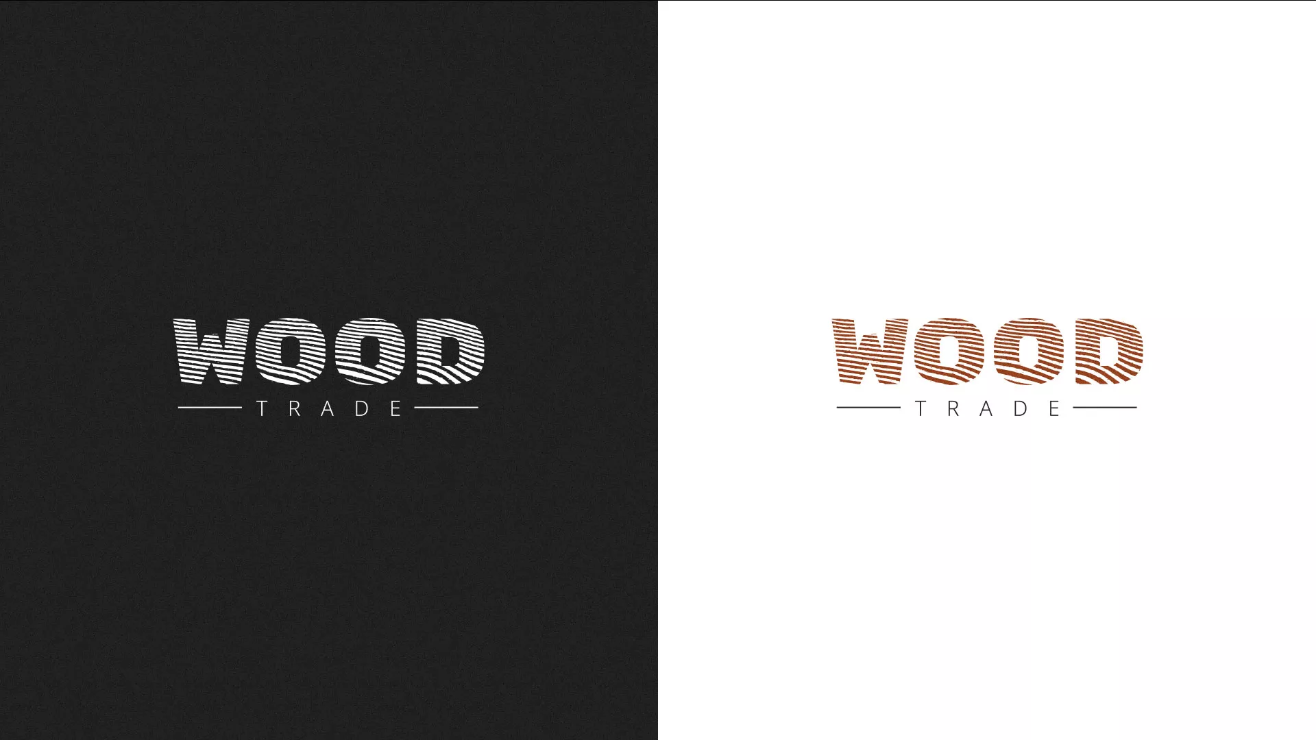 Разработка логотипа для компании «Wood Trade» в Троицке