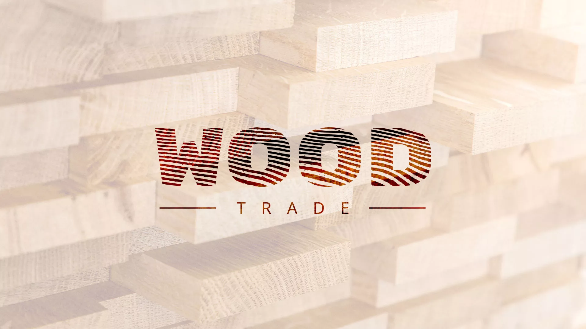 Разработка логотипа для компании «Wood Trade» в Троицке