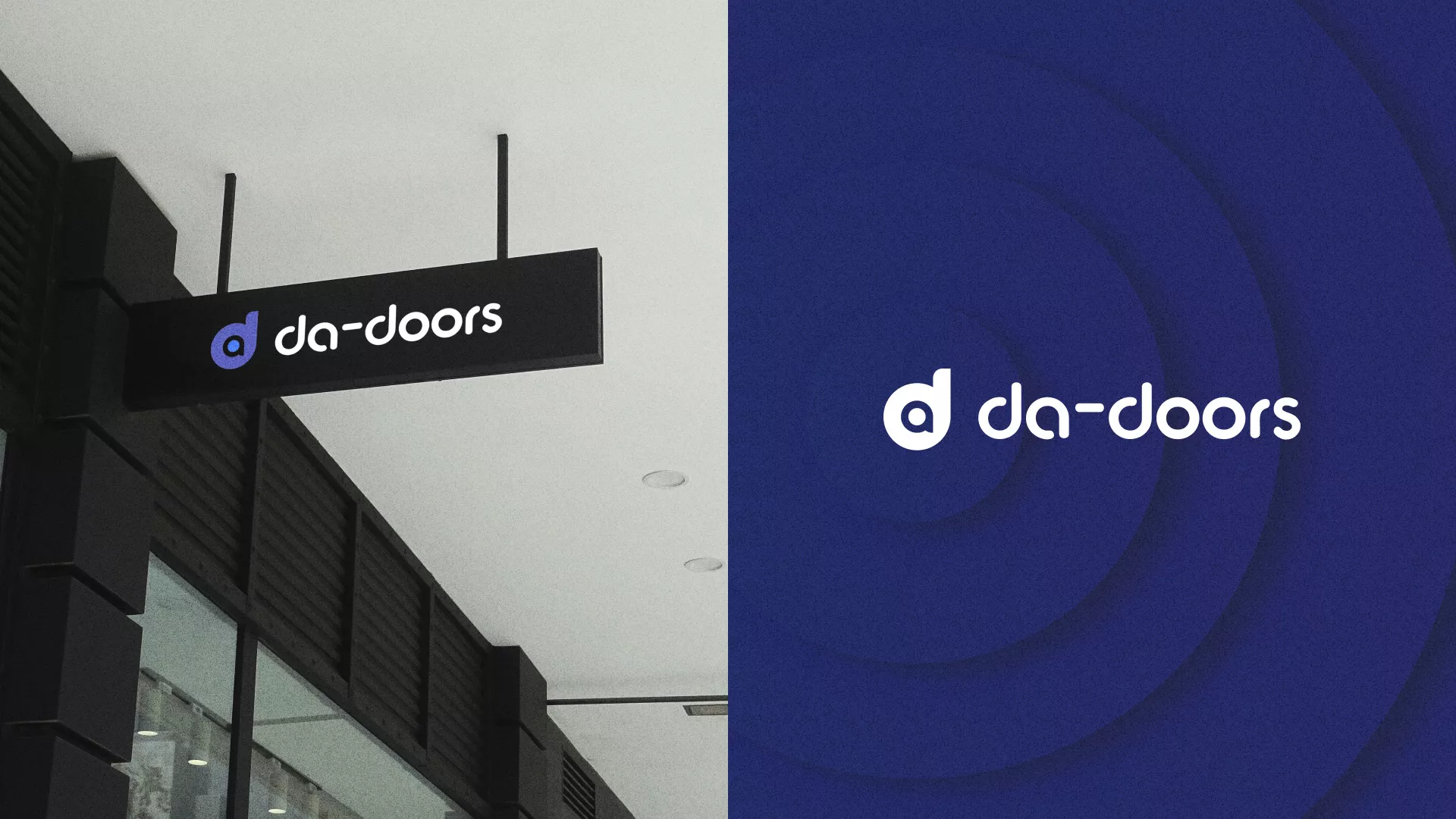 Разработка логотипа компании по продаже дверей в Троицке